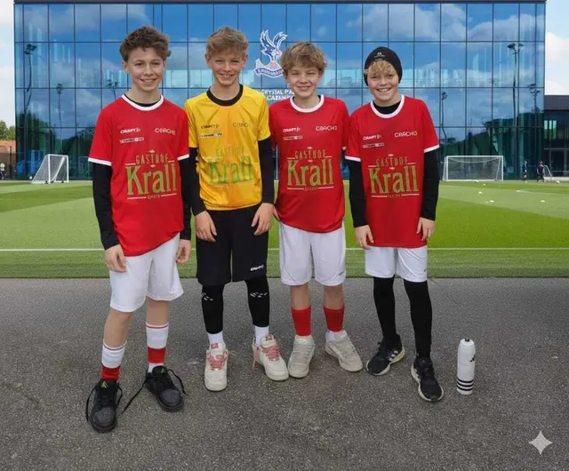 Für diese vier Nachwuchstalente wurde ein Traum Wirklichkeit. v.l.: Ortner Jonas, Hinteregger Jonathan, Huber Luca und Platzer Tobias | Foto: WSG Radenthein