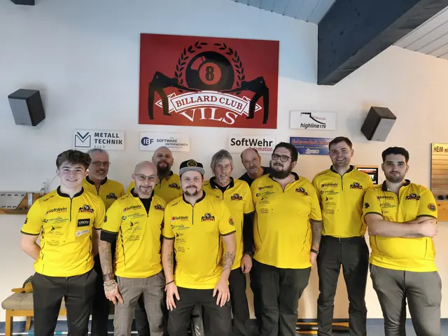 Ein Teil der Liga Spieler vom Billard Club Vils. | Foto: BCV