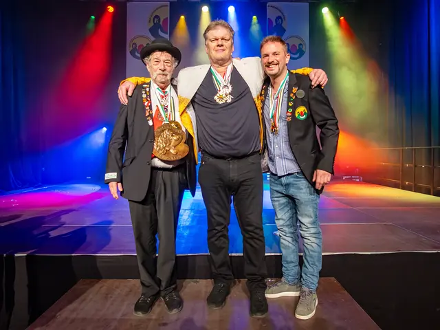 Ehrenpräsident Klaus Keim mit dem Wadlbeisser | Foto: Herbert Fauster