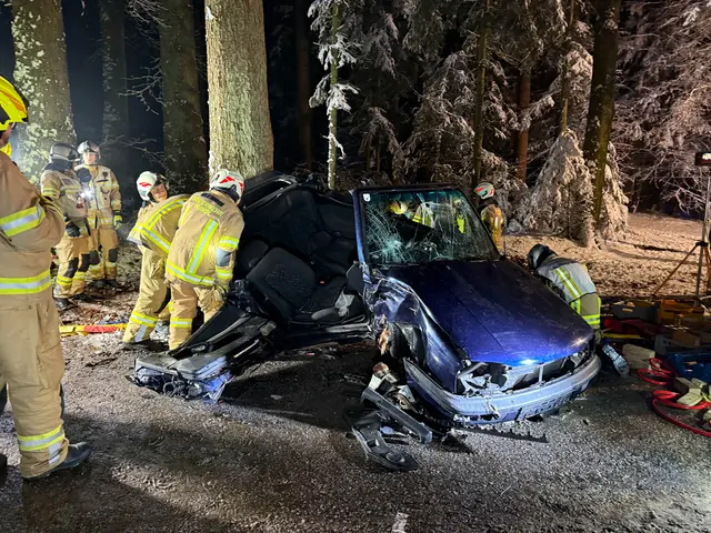 Verkehrsunfall in Breitenbach am Inn im Ortsteil Glatzham. | Foto: Zoom.tirol