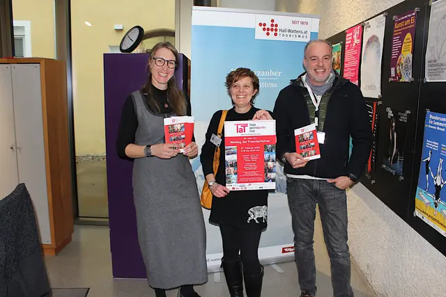 Austriaguides Elisabeth Schneider, Katharina Nagy und Harald Froidl