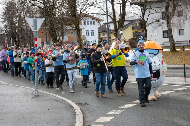Kinderfasching in Kirchdorf. | Foto: BMK Kirchdorf