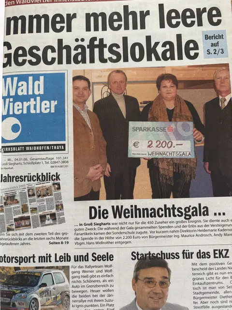Ausgabe aus der Übergangszeit vom Waldviertler zum BezirksBlatt | Foto: MeinBezirk/Archiv