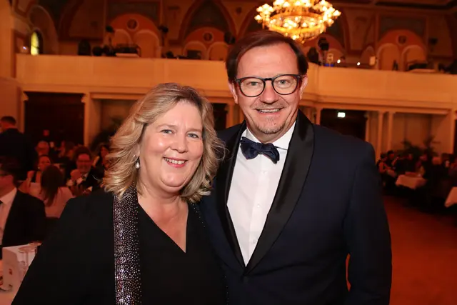 3. Landtagspräsidentin Elvira Schmidt mit Landtagsabgeordnetem Rudi Silvan. | Foto: Manfred Wlasak