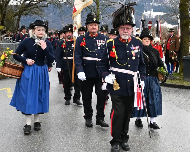 Die Pucher Schützenkompanie. | Foto: Josef Wind