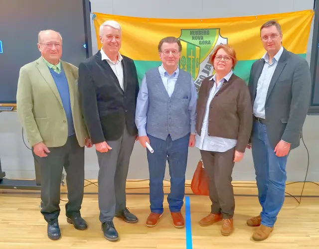 Otto Nagl, Karl Knor, Werner und Sieglinde Jandrisevits, Thomas Novoszel | Foto: Eduard Mercsanits