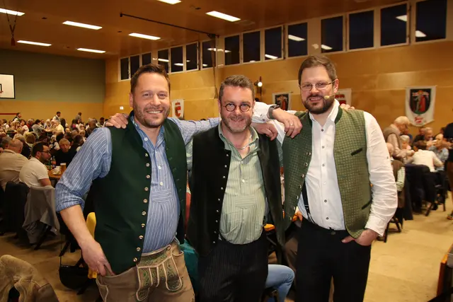 Trio Schleudergang: Flori Weinmann, Roland Stetter, Raimund Pauli (v. l.).
