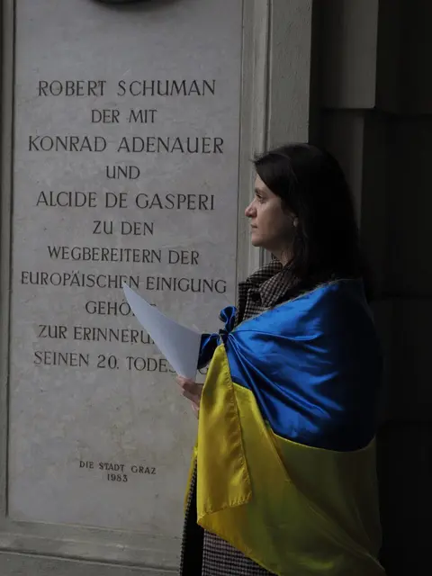 Die gebürtige Ukrainerin Halyna Iskiv will die Hoffnung auf einen gerechten Frieden nicht aufgeben: "Es ist unsere Realität, es ist unsere Verantwortung, es ist unsere Pflicht. Die Dinge ändern sich nicht von selbst, sondern durch Handeln." | Foto: Iskiv