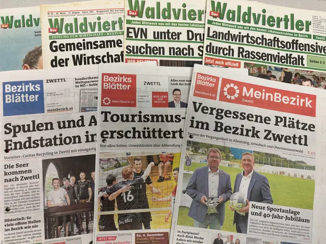 Vielfältige Titel und mehrere Farben: Was blieb, sind die wöchentlich aktuellsten Nachrichten aus dem Bezirk Zwettl.