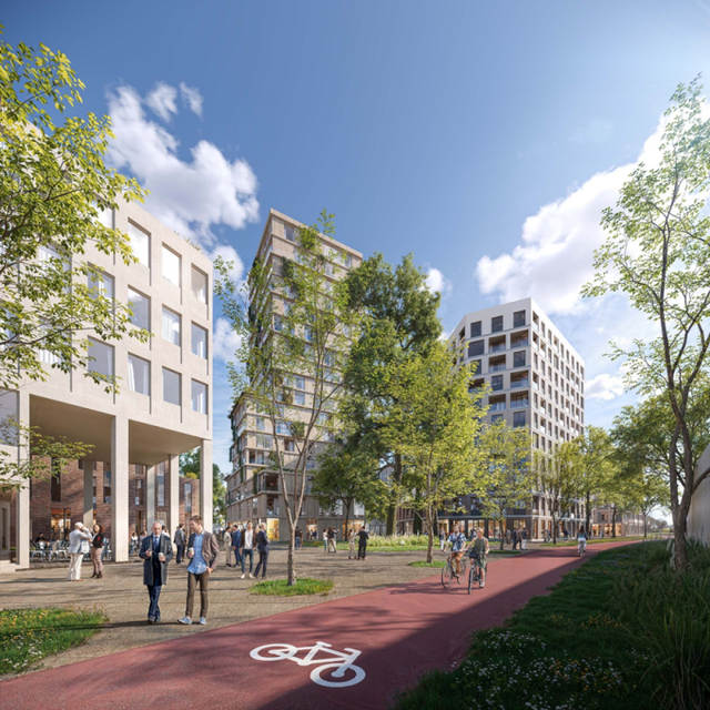 Im "Gölsdorf Areal" sollen auf dem Gelände der ehemaligen ÖBB-Wohnungen im Franckviertel bis zum Jahr 2030 rund 600 neue Wohnungen entstehen. | Foto: Planungsteam Gölsdorf Areal