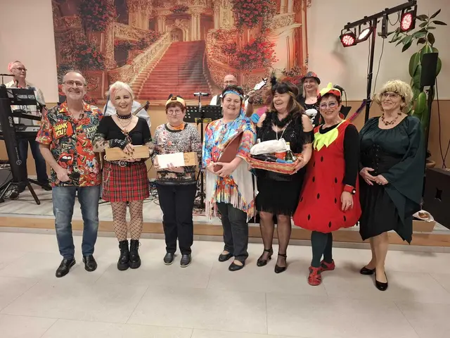 Beim Wölblinger Faschingsausklang des Pensionistenverbands herrschte fabelhafte Stimmung. | Foto: PV Wölbling