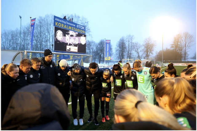 Die Bundesliga-Damen des SK Sturm gastierten kurzerhand im Deutschlandsberger Koralmstadion. | Foto: SturmTifo
