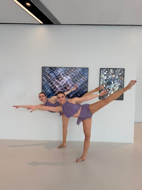 Das Duo Judith und Kaja. | Foto: GTU Mattersburg