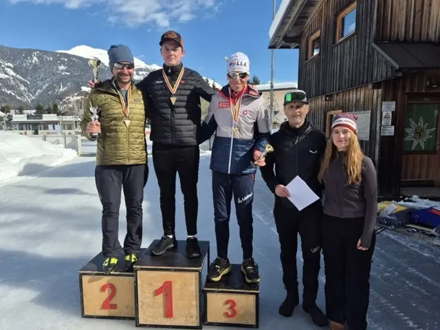 Die siegreichen Männer | Foto: Alpenverein
