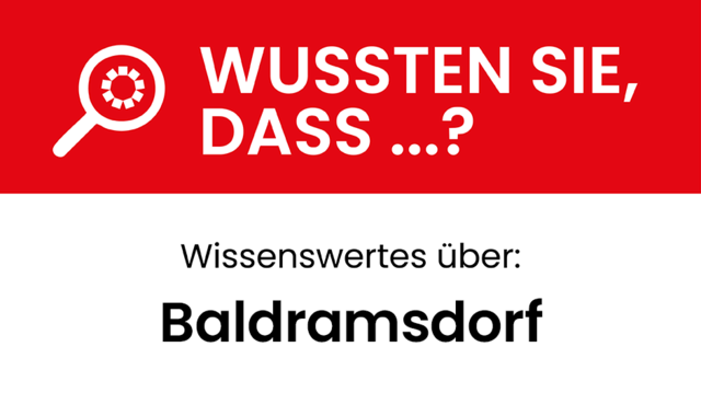 Alles über die Gemeinde Baldramsdorf
