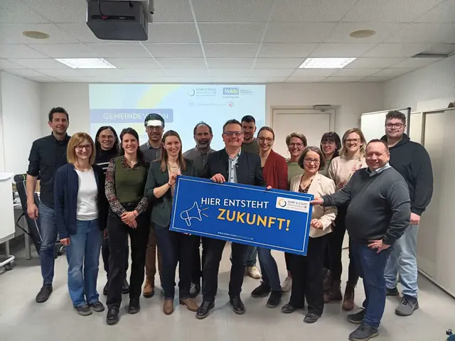 Bürgerinnen und Bürger diskutieren beim Auftaktworkshop gemeinsam mit Expert:innen Ideen für die Zukunft von Wölbling | Foto: Gemeinde Wölbling