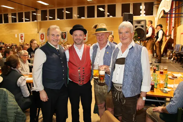 Wolfgang Wagner, Bene Weber, Sepp Zoister Fritz Padinger.