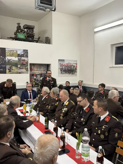 Die 112. Wehrversammlung der FF Hadersdorf im Rüsthaus in Hadersdorf. | Foto: FF Hadersdorf