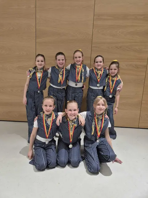 Zweiter Platz für die Kindergruppe mit "Tribe". | Foto: GTU Mattersburg