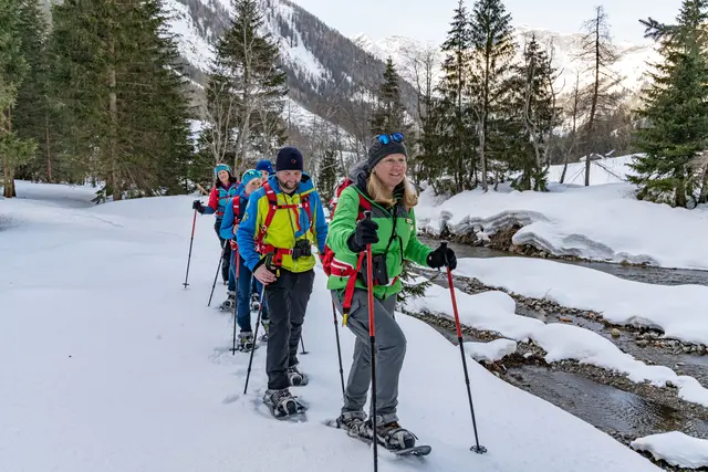Schneeschuhwandern Mallnitz | Foto: BergimBild 