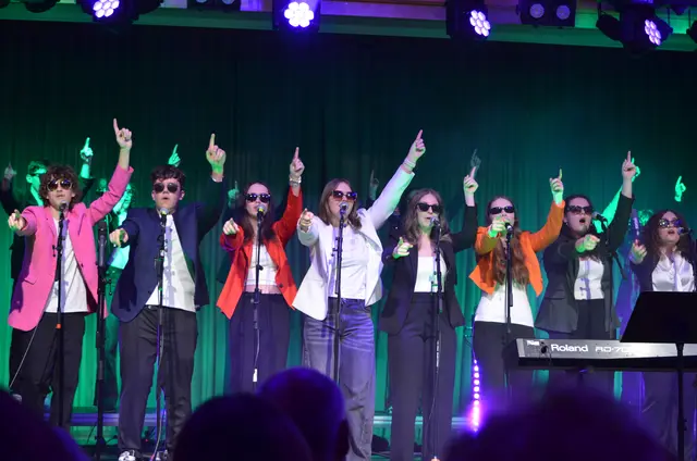 Die Schülerinnen rockten im Borg Bad Radkersburg die Bühne. | Foto: BORG Bad Radkersburg