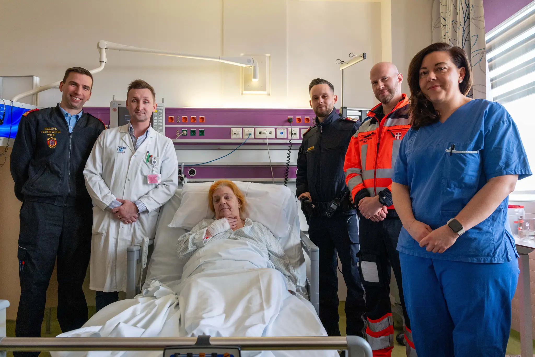 Rescue operation: Viennese woman's life saved after 20 minutes of ...