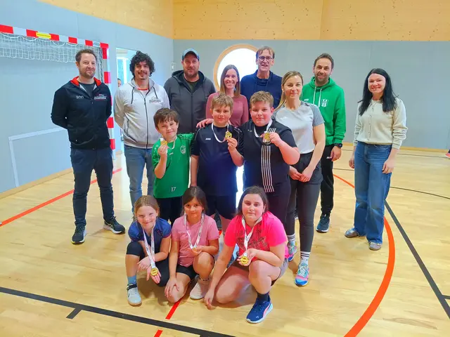 Das Siegerteam aus Neuberg