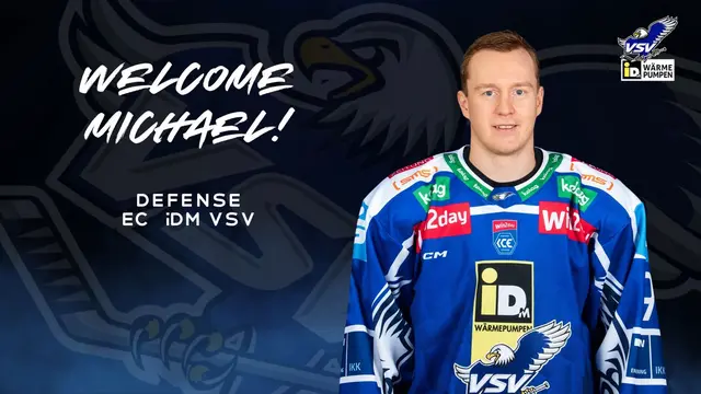 Aufgrund der Liga-Regularien ("Protected List") wird Michael Kernberger erst mit 2. März 2026 offiziell zum Team stoßen. | Foto: EC iDM VSV