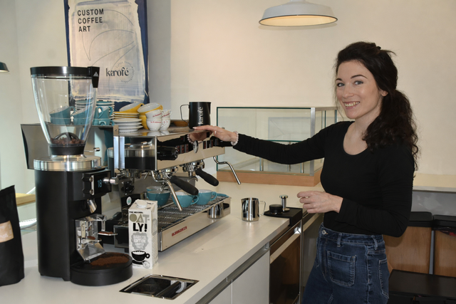 Sandra Scharka leitet das neue "Karofé" in Großpetersdorf. | Foto: MeinBezirk/Michael Strini