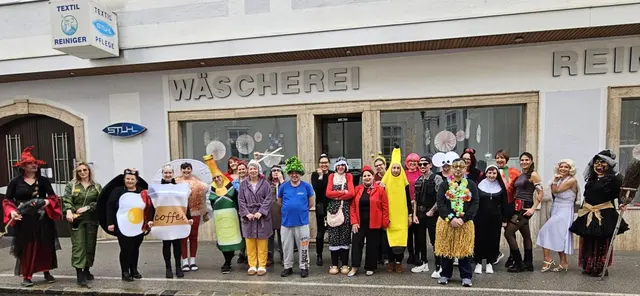 Auch bei der Textilpflege Stuhl war einiges los. | Foto: Rudolf Stuhl GmbH 