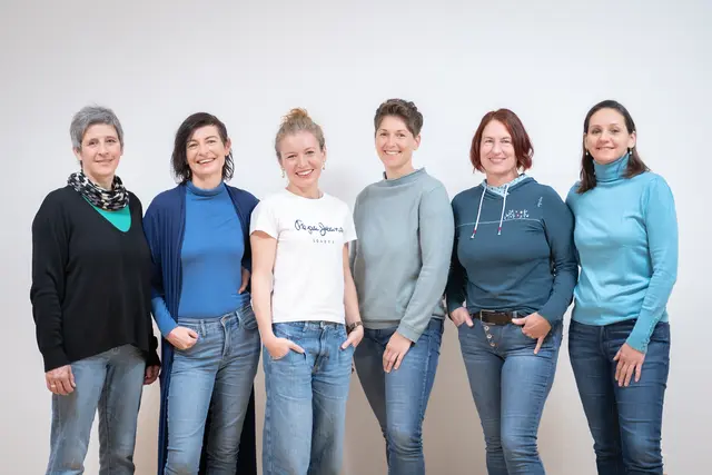 Stehen den Frauen im Mostviertel zur Seite: Barbara Modre, Karin Kienberger, Nicole Zainzinger-Jandl, Christa Ressl, Sonja Mille und Sabine Peilsteiner | Foto: Frauenberatung Mostviertel