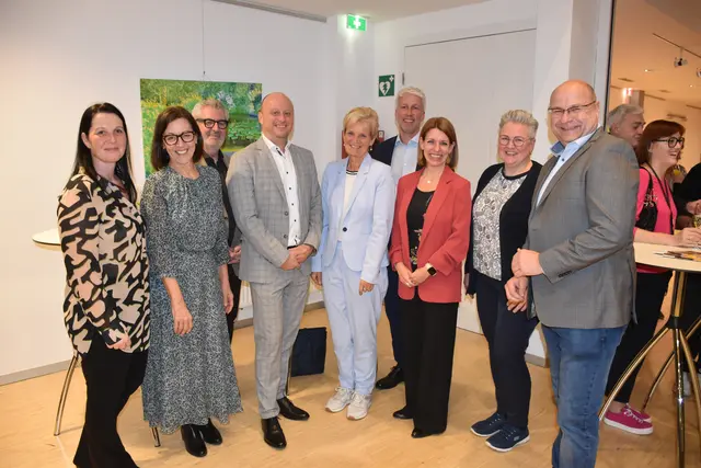 Karin Molzer, Brigitte Schuckert, Reinhard Diem, Christoph Eckl, Elisabeth Schüttengruber-Holly, Gunnar Hamann, Marion Hofmann, Inge Scheibelreiter, Karl Riepl | Foto: Alexandra Goll