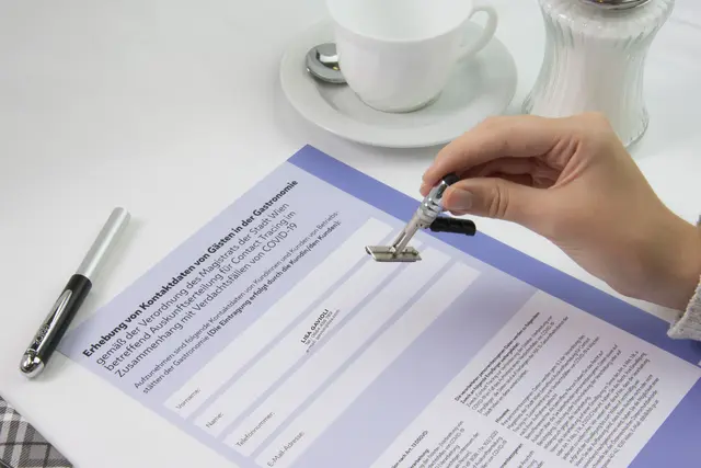 Nur wer sich in Wiener Lokalen mit seinen persönlichen Daten registrierte, konnte entspannt sein Essen genießen. (Archivfoto) | Foto: Stadt Wien