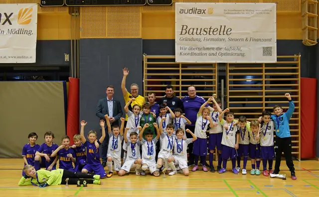 Siegerehrung der U10. | Foto: ASV Hinterbrühl