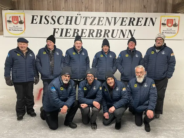 Die Schrepferpreis Gewinner vom EV Fieberbrunn.