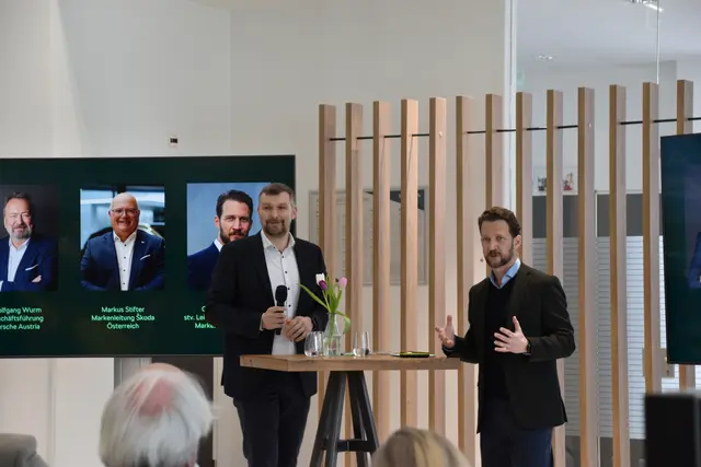 Menfred Berger und Gregor Waidacher. | Foto: Mirjam Preineder