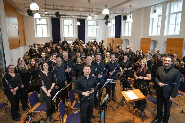 Das Bezirksorchester konzertiert unter der Leitung von Bezirkskapellmeister Markus Lechner am kommenden Samstag in Bruck. | Foto: Blasmusikverband Bruck