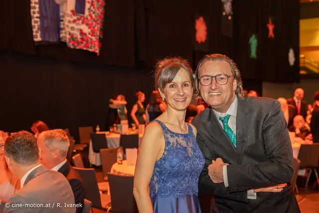 Gemeinderat von Himberg - Horst Ausserer mit Gattin. | Foto: cine-motion.at / R. Ivanek