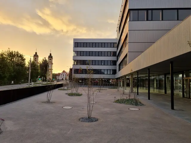 Neben kritischen Stimmen überwiegt der Eindruck, dass sich der Campus stetig mit Leben füllt und eine dynamische Atmosphäre herrscht.  | Foto: Frank Stasi