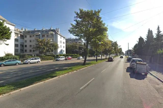 Hier soll der Radweg ansetzen. | Foto: Google Maps
