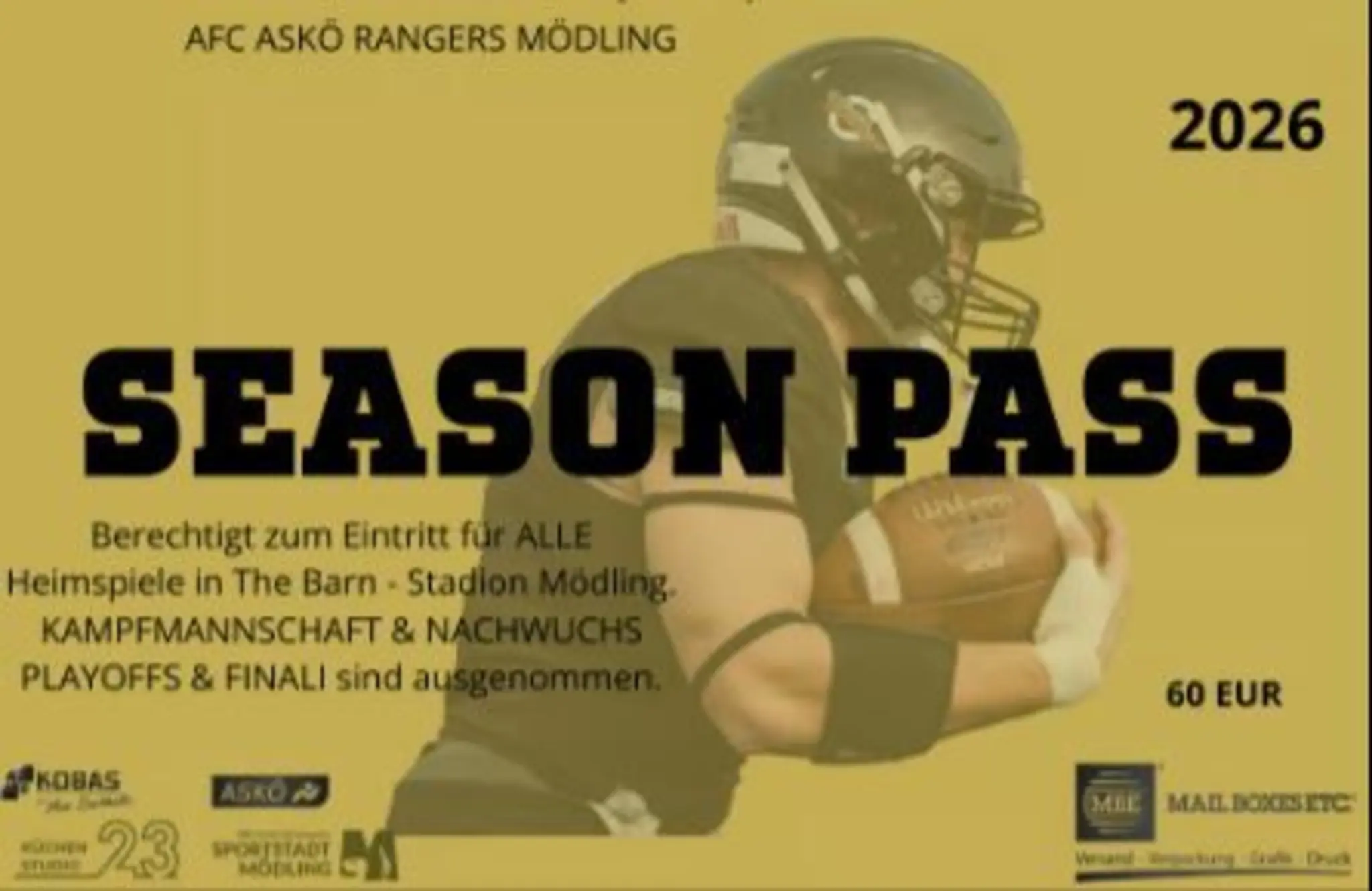 40 Jahre AFC Rangers - Mission Titelverteidigung - Mödling