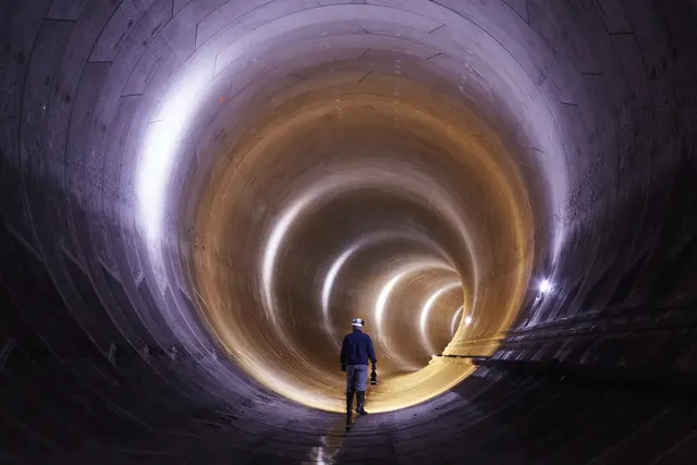 Der Wiental-Kanal ist für Außenstehende normal nicht zu begehen. | Foto: wienkanal