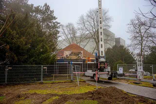 Die Gradieranlage wird renoviert. | Foto: Stadt Wels