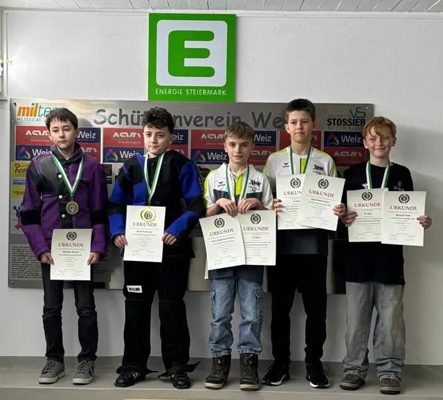 v.l.: Winter, Heuberger, Engelmann-Rinner, Weiss-Grein, Friedl
