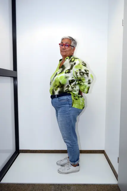 Damals fühlte Christiane Schultes sich vor allem am Bauch unwohl und eingeengt.