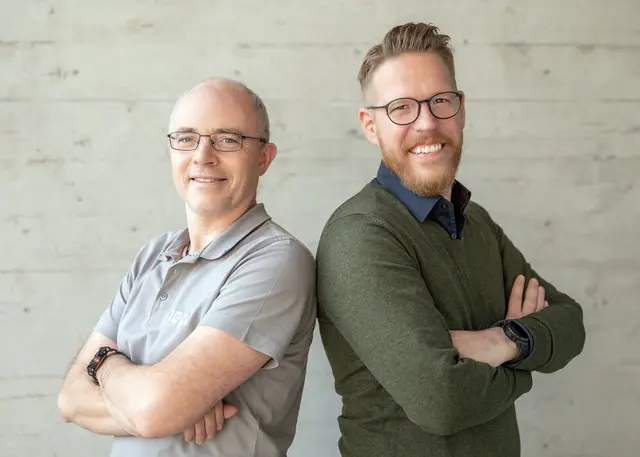 Die beiden Inhaber Jürgen Rochla und Andreas Rehart blicken dabei auf eine Erfolgsgeschichte zurück, die 2001 klein begann. | Foto: REMO