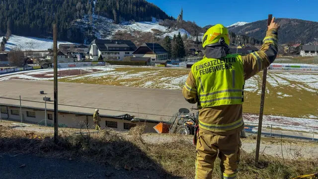 Zu einer Traktorbergung war die Hauptwache der Feuerwehr Tamsweg am 27. Februar 2026, um 10:59 Uhr, alarmiert worden.  | Foto: BSBÖ OVI Keidel Thomas
