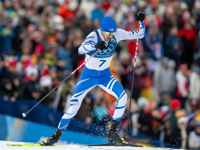 Ilkka Herola aus Finnland feierte in Bad Mitterndorf seinen zweiten Weltcupsieg. Im Zielsprint setzte er sich knapp gegen Johannes Lamparter durch. | Foto: GEPA