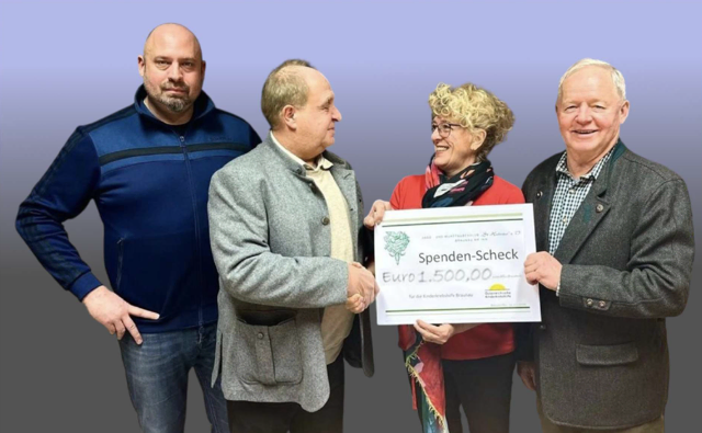 Clemens An der Lan, Roman Maislinger-Ruf, Ulrike Reschenhofer und Georg Brandstötter. | Foto: Jagd- und Wurftaubenklub St. Hubertus