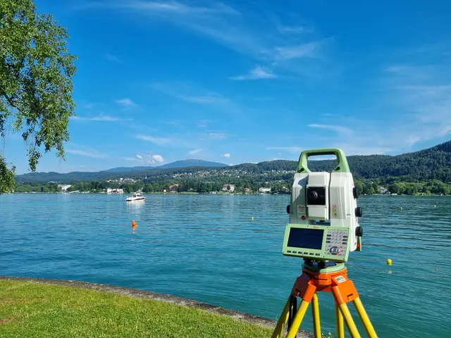 In mehreren Messkampagnen am Wörthersee wurde das Monitoringsystem ausgiebig getestet. | Foto: Institut für Geodäsie - TU Graz 